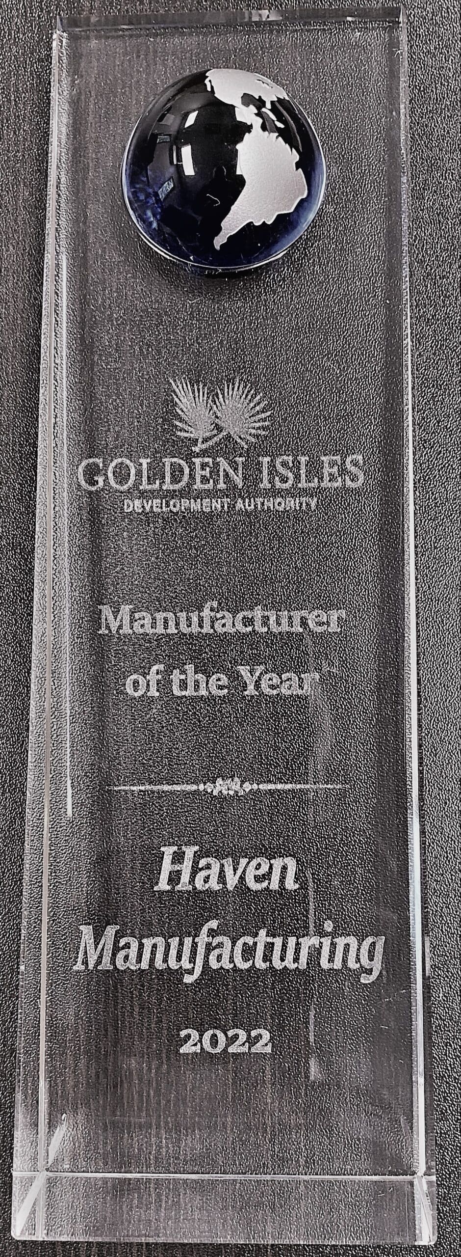 Golden Isles Development Authority Manufacturer of the Year Award Golden Isles Development Authority Manufacturer of the Year Award